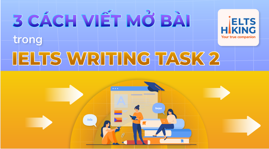 3 cách viết mở bài trong IELTS Writing Task 2